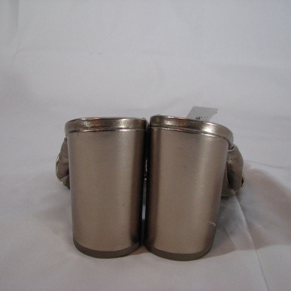 Dolce Vita Sandals Gold Knot Women's Size 6 DV Block Heel Slides - Picture 3 of 6